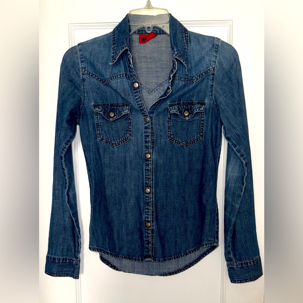 Denim Button Up Shirt